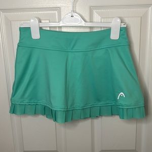 Head Athletic Tennis Skirt W/ Mesh Ruffle (M)